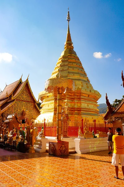 Wat Doi Suthep Templo Tailândia — Fotografia de Stock