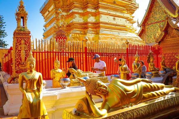 Świątynia Wat Doi Suthep Tajlandii — Zdjęcie stockowe