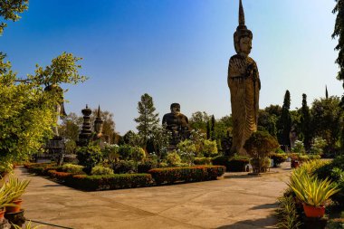 Tayland. Nong Khai. Buddha Parkı