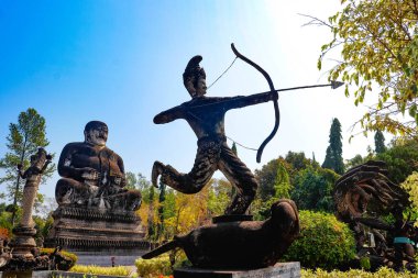 Tayland. Nong Khai. Buddha Parkı