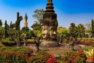 Tayland. Nong Khai. Buddha Parkı