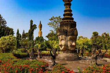 Tayland. Nong Khai. Buddha Parkı