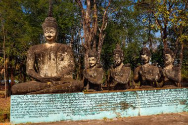 Tayland. Nong Khai. Buddha Parkı