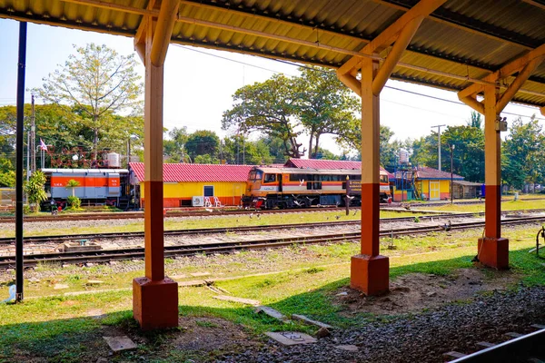 Chiang Mai Thailand Mei 2020 Pemandangan Indah Stasiun Kereta Api — Stok Foto