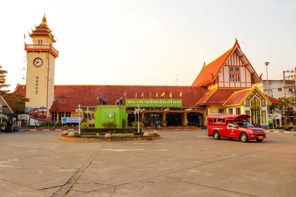 Βουδιστικός Ναός Στο Τσιάνγκ Μάι Ταϊλάνδη — Φωτογραφία Αρχείου