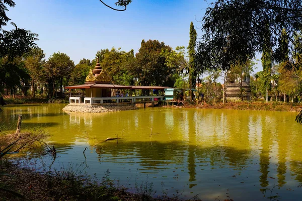 Świątynia Smoka Parku Tajlandii — Zdjęcie stockowe