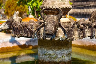 Tayland. Nong Khai. Buddha Parkı