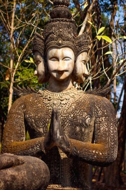Tayland. Nong Khai. Buddha Parkı
