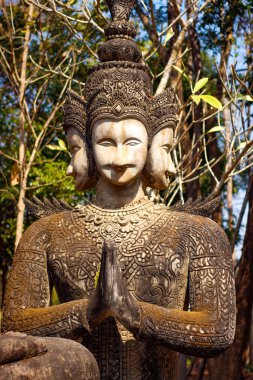 Tayland. Nong Khai. Buddha Parkı