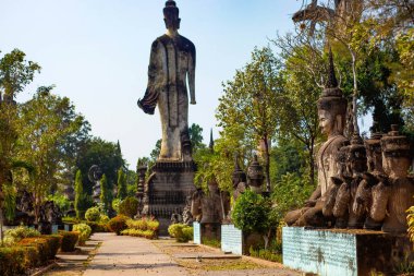 Tayland. Nong Khai. Buddha Parkı