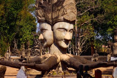 Tayland. Nong Khai. Buddha Parkı