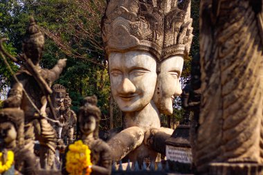 Tayland. Nong Khai. Buddha Parkı