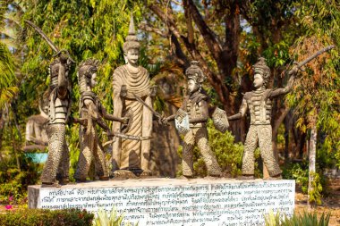 Tayland. Nong Khai. Buddha Parkı