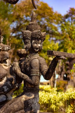 Tayland. Nong Khai. Buddha Parkı