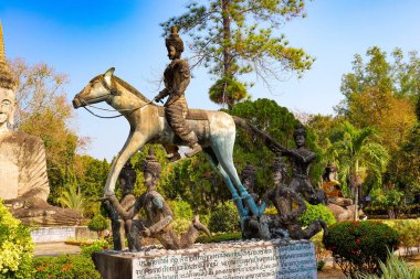 Tayland. Nong Khai. Buddha Parkı
