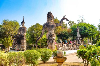 Tayland. Nong Khai. Buddha Parkı