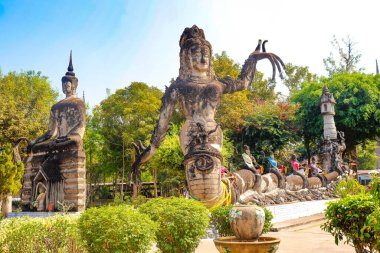 Tayland. Nong Khai. Buddha Parkı