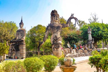 Tayland. Nong Khai. Buddha Parkı