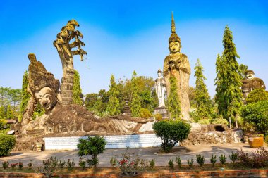 Tayland. Nong Khai. Buddha Parkı