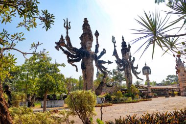 Tayland. Nong Khai. Buddha Parkı