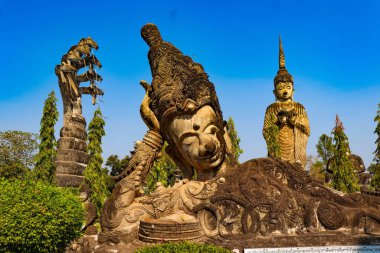 Tayland. Nong Khai. Buddha Parkı
