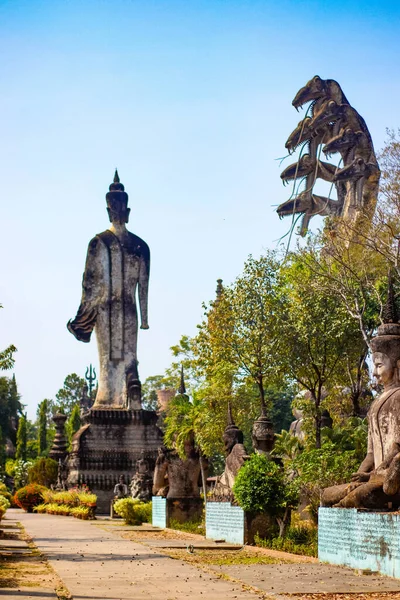 Tailândia Nong Khai Parque Buda — Fotografia de Stock