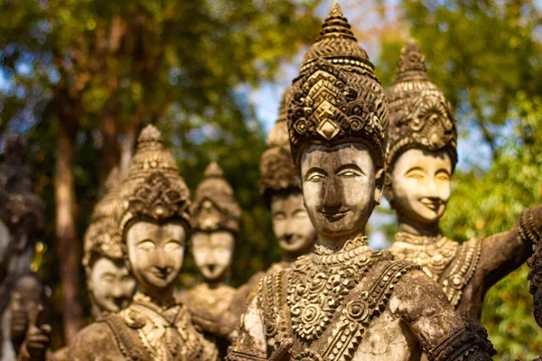 Tailândia Nong Khai Parque Buda — Fotografia de Stock