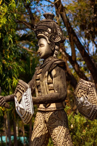 Thailandia Nong Khai Parco Del Buddha — Foto Stock