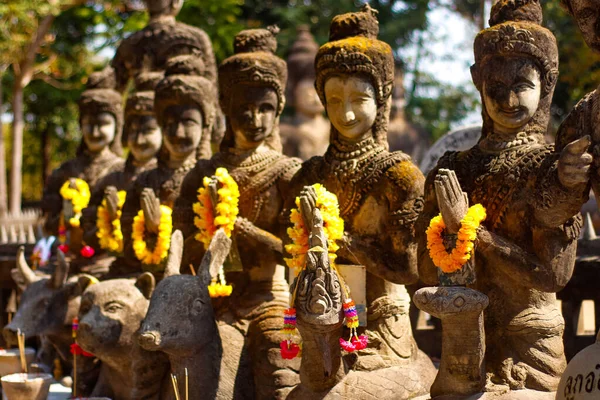 Tailândia Nong Khai Parque Buda — Fotografia de Stock