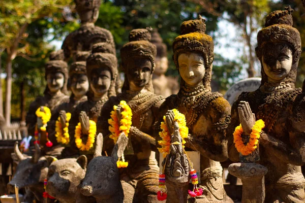 Thailand Nong Khai Buddha Park — Stockfoto