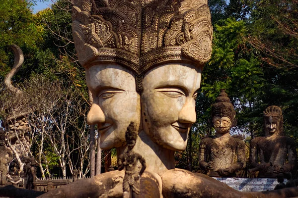 Tailândia Nong Khai Parque Buda — Fotografia de Stock