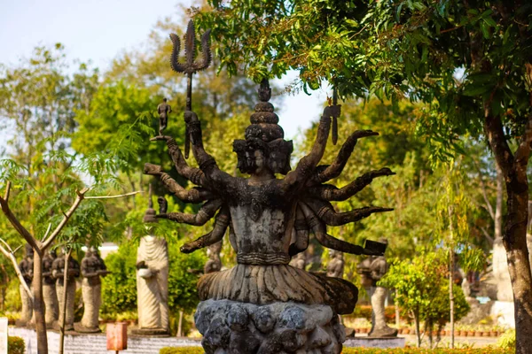 Thailandia Nong Khai Parco Del Buddha — Foto Stock