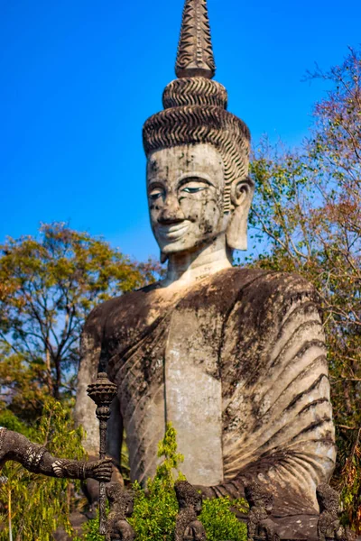 Thailand Nong Khai Buddha Park — Stockfoto