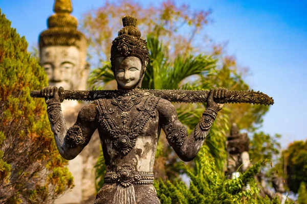 Thailand Nong Khai Buddha Park — Stockfoto