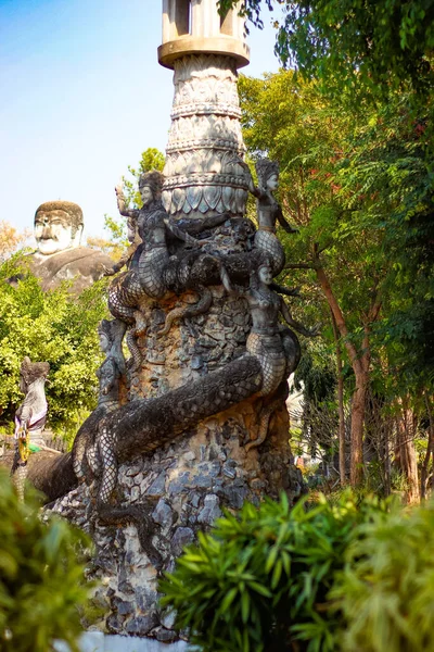 Thailand Nong Khai Buddha Park — Stockfoto