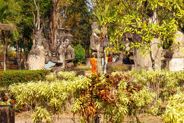 Thailandia Nong Khai Parco Del Buddha — Foto Stock