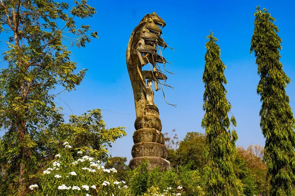 Thailandia Nong Khai Parco Del Buddha — Foto Stock