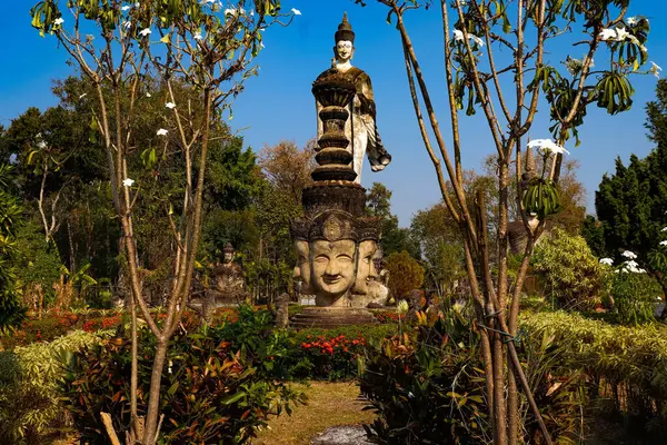 Thailand Nong Khai Buddha Park — Stock Photo, Image