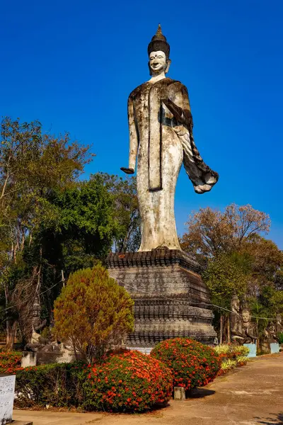 Thailand Jag Heter Nong Khai Buddha Park — Stockfoto