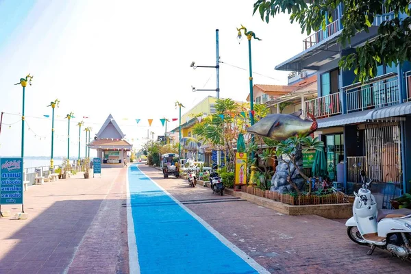 Thailandia Nong Khai Città — Foto Stock