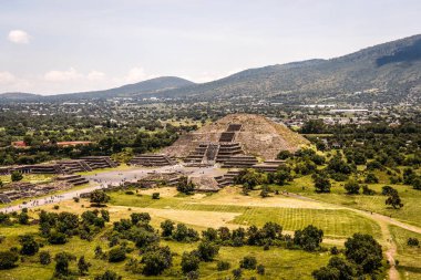 Meksika 'daki Puebla şehri.