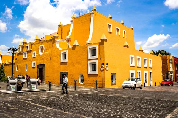 Meksika 'daki Puebla şehri.