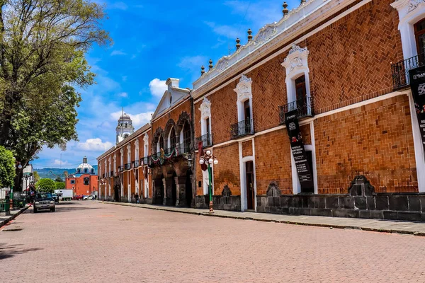 墨西哥特拉斯卡拉市白天 — 图库照片