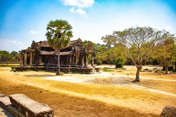 Έδαφος Angkor Wat Temple Καμπότζη — Φωτογραφία Αρχείου