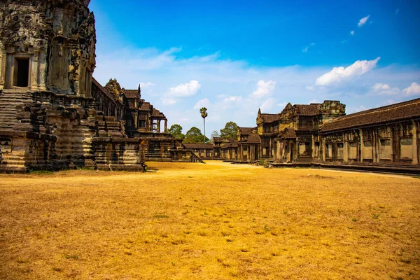 Ancient Temple Angkor Wat Cambodia — Stock Photo, Image