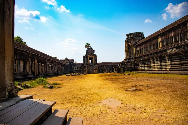 Ancient Temple Angkor Wat Cambodia — Stock Photo, Image