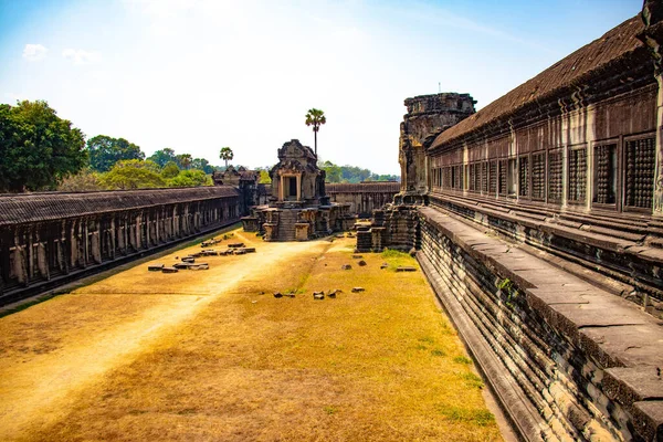 Ancient Temple Angkor Wat Cambodia — Stock Photo, Image