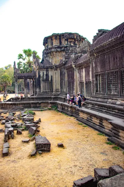 Budist Tapınağı Angkor Wat Kamboçya — Stok fotoğraf