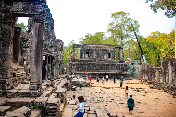 Буддийский Храм Ангкор Ват — стоковое фото