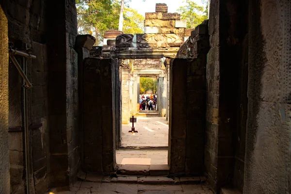 Boeddhistische Tempel Angkor Wat Cambodja — Stockfoto